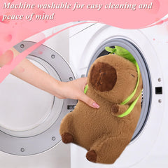 SHINUOER gift-ready capybara plush for birthdays and celebrations.