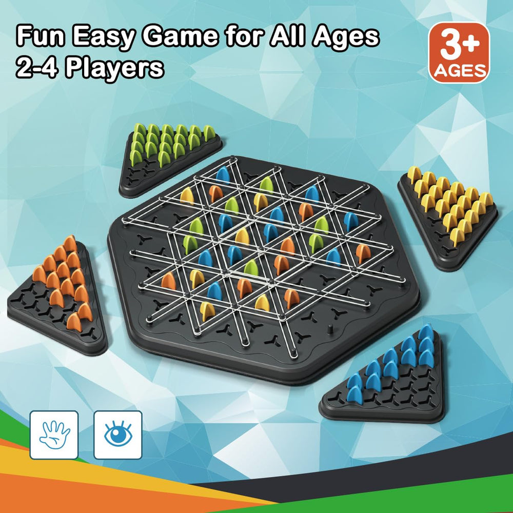 SHINXIN Token trays with colorful tokens for quick setup and play