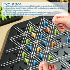 SHINXIN Colorful tokens in four colors for clear triangle matching