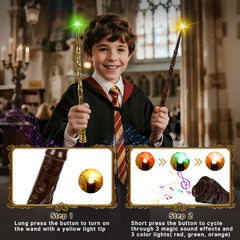ShinySong wand shows color switch modes with four glow colors