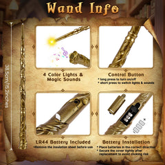 ShinySong two wands side by side for shared adventures