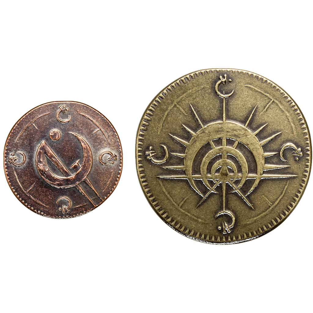 Shire Post Mint Mistborn Set #1 final empire brass boxing detail and finish