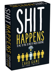 Shit Happens winner takes 10 cards rule for a lively party competition