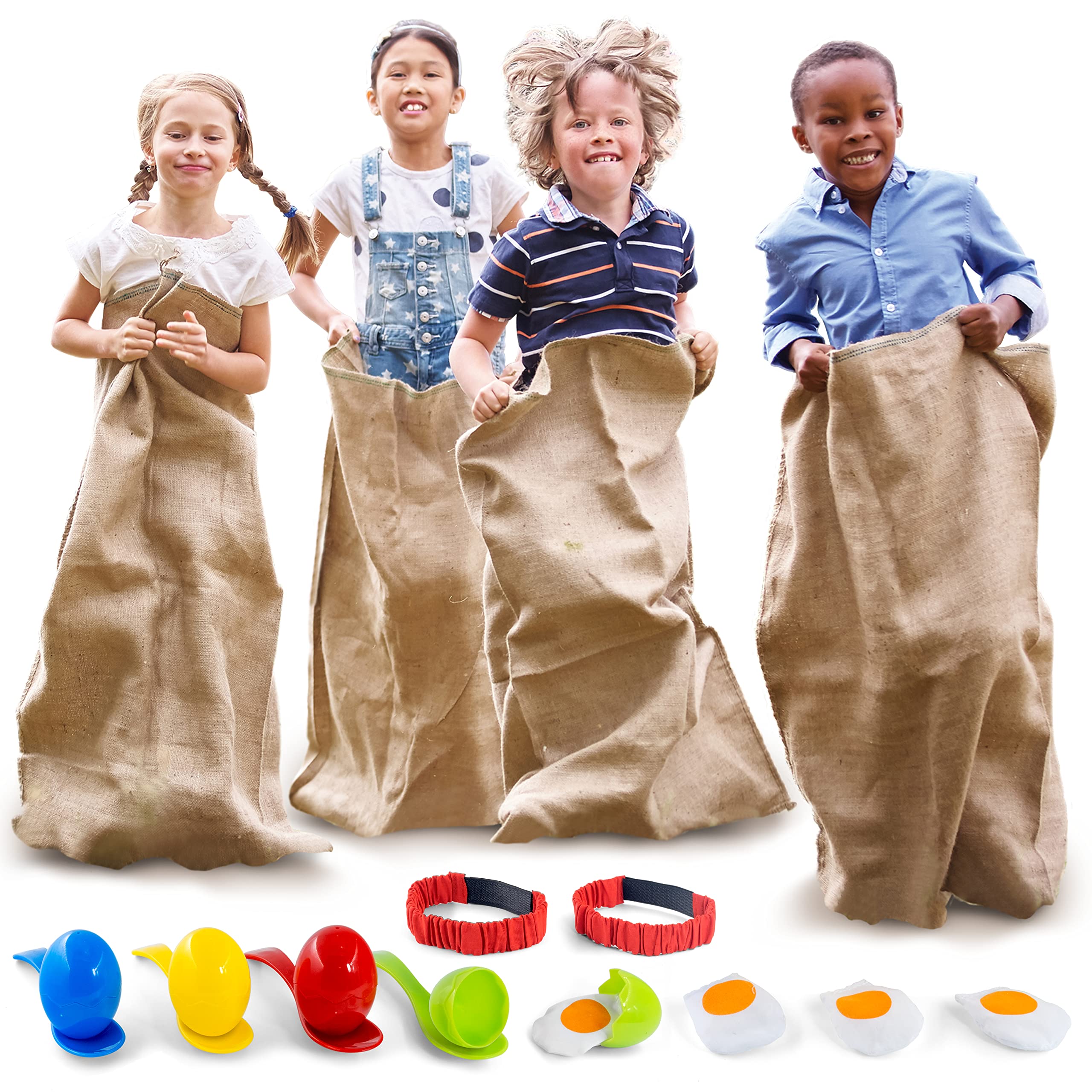 Shop Square potato sack race bags 23x40 for durable outdoor fun