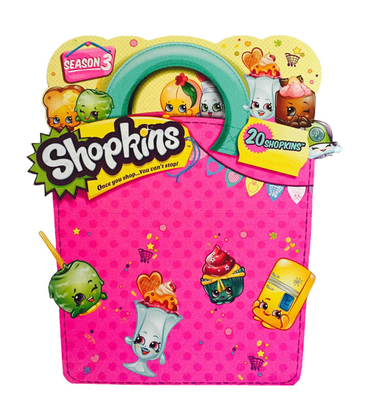 Shopkins Series 3 Playset 12-Pack colorful characters for imaginative play and collection.
