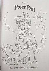 Show-Offs Neverland activity back, interactive pages to extend play beyond coloring