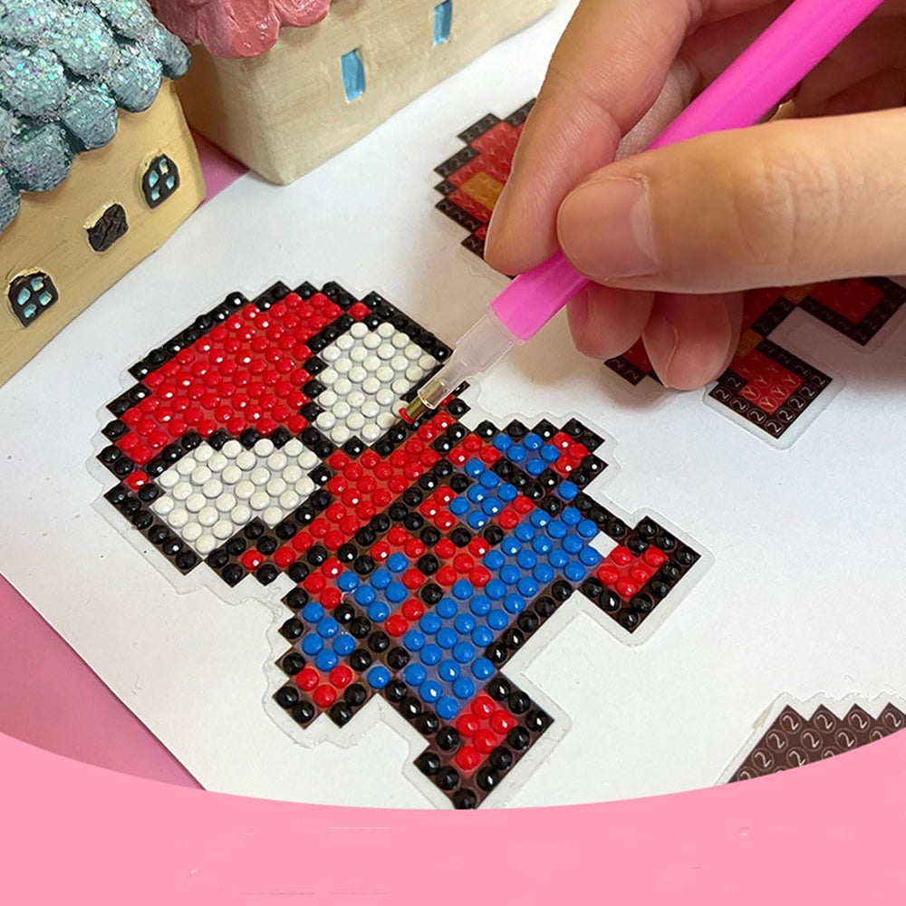 SHOWERRING multi-pattern stickers offer varied designs for personalizing rooms.