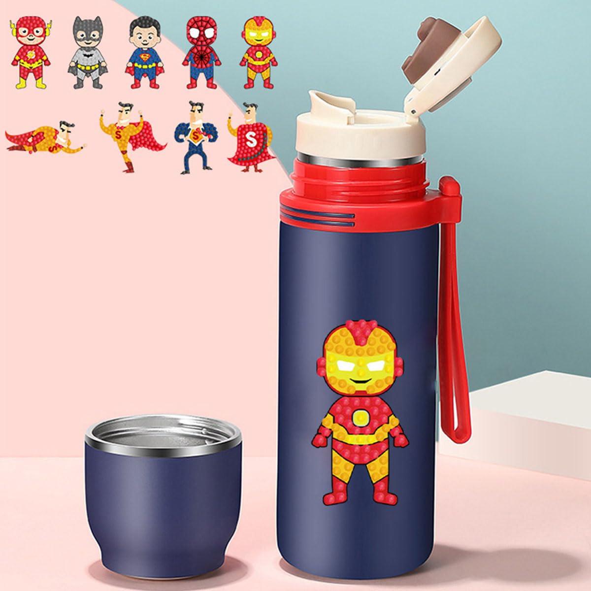 SHOWERRING sparkling diamond embellishments add shine to cups, books, and projects.