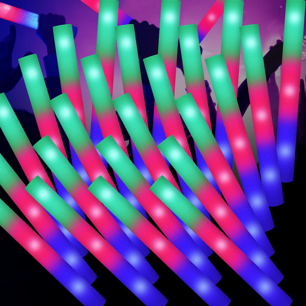 SHQDD LED foam stick wedding decor for a bright, festive atmosphere.