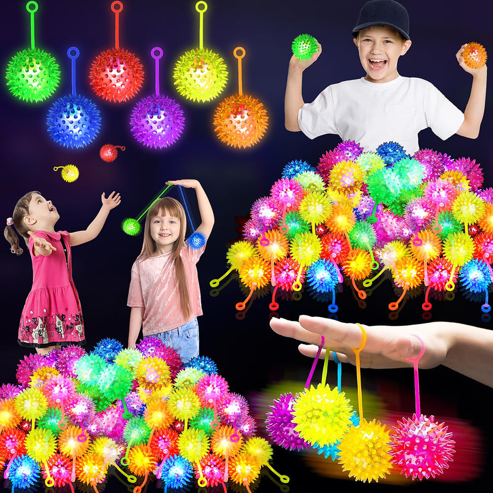 SHQDD light-up ball set 24pcs glowing party toy for kids and teens