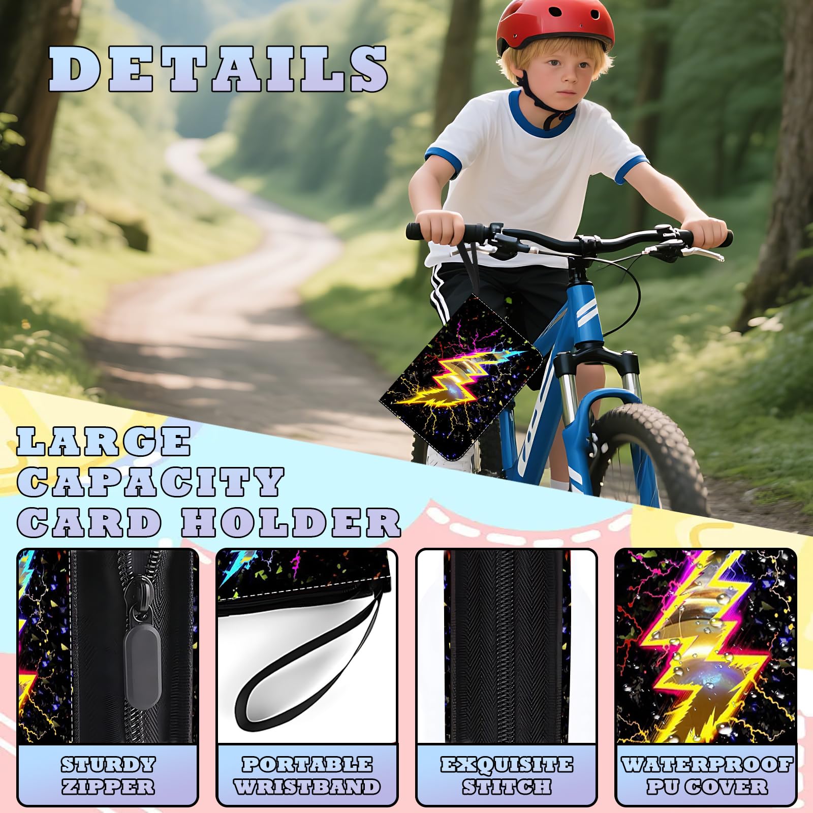ShrewdYuya binder interior with transparent sleeves for quick viewing and protection