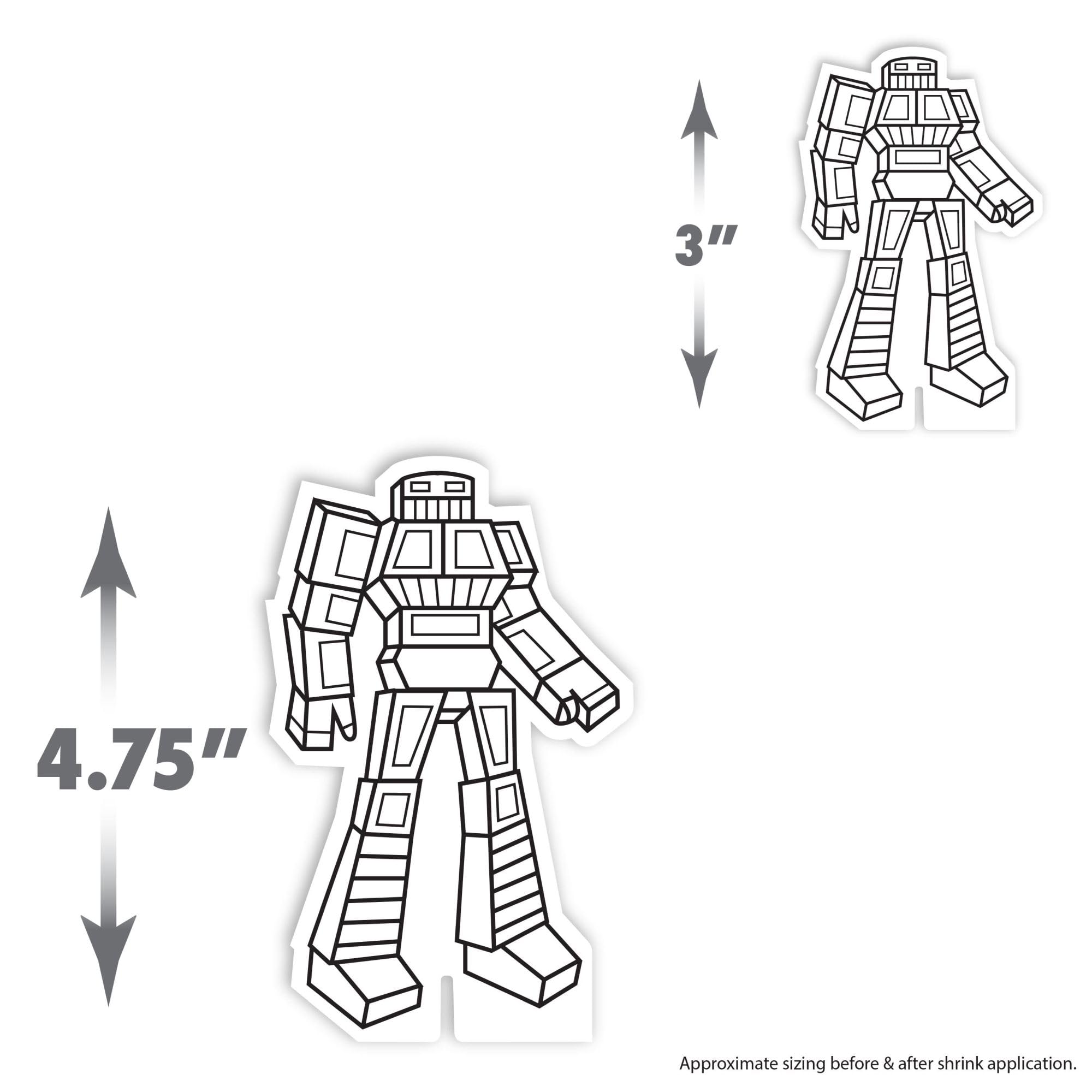 Shrinky Dinks precut designs simplify setup for mess-free crafting.