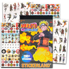 Shueisha mega anime sticker set officially licensed Naruto Dragon Ball Avatar and MHA stickers.