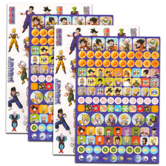 Shueisha mega anime sticker set party favors for events and gifts.