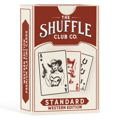 Shuffle Club Western aces and pips with premium details for visual appeal