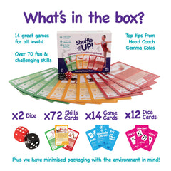 Shuffle Up Gymnastics Card Games colorful deck makes learning gymnastics fun