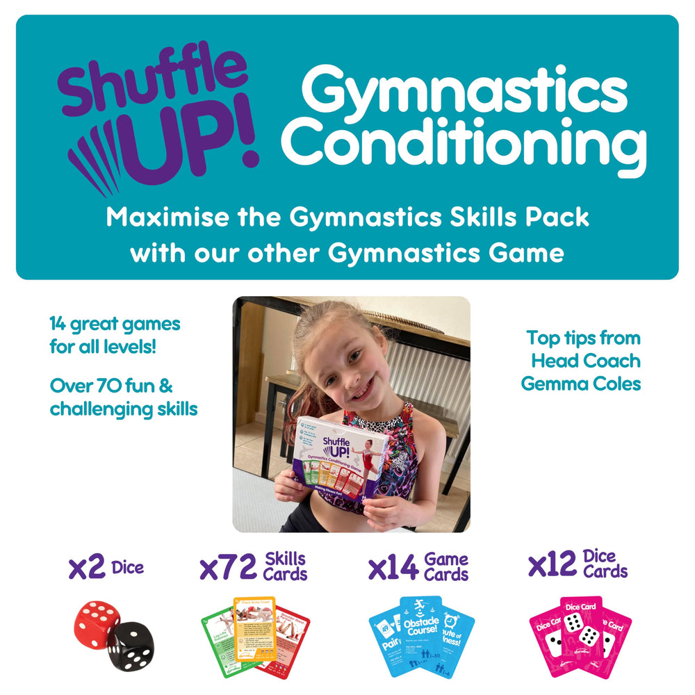 Shuffle Up Home Gymnastics Accessories enable versatile at-home training sessions.