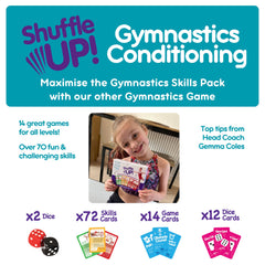 Shuffle Up Home Gymnastics Accessories enable versatile at-home training sessions.