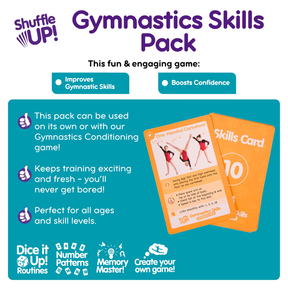 Shuffle Up Kids Gymnastics Activities encourage skill-building with engaging challenges.