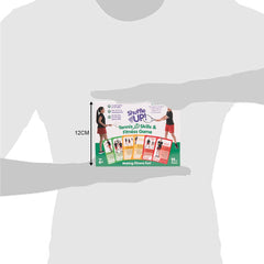 Shuffle Up Tennis Card Games suit indoor spaces and family evenings with portable set.