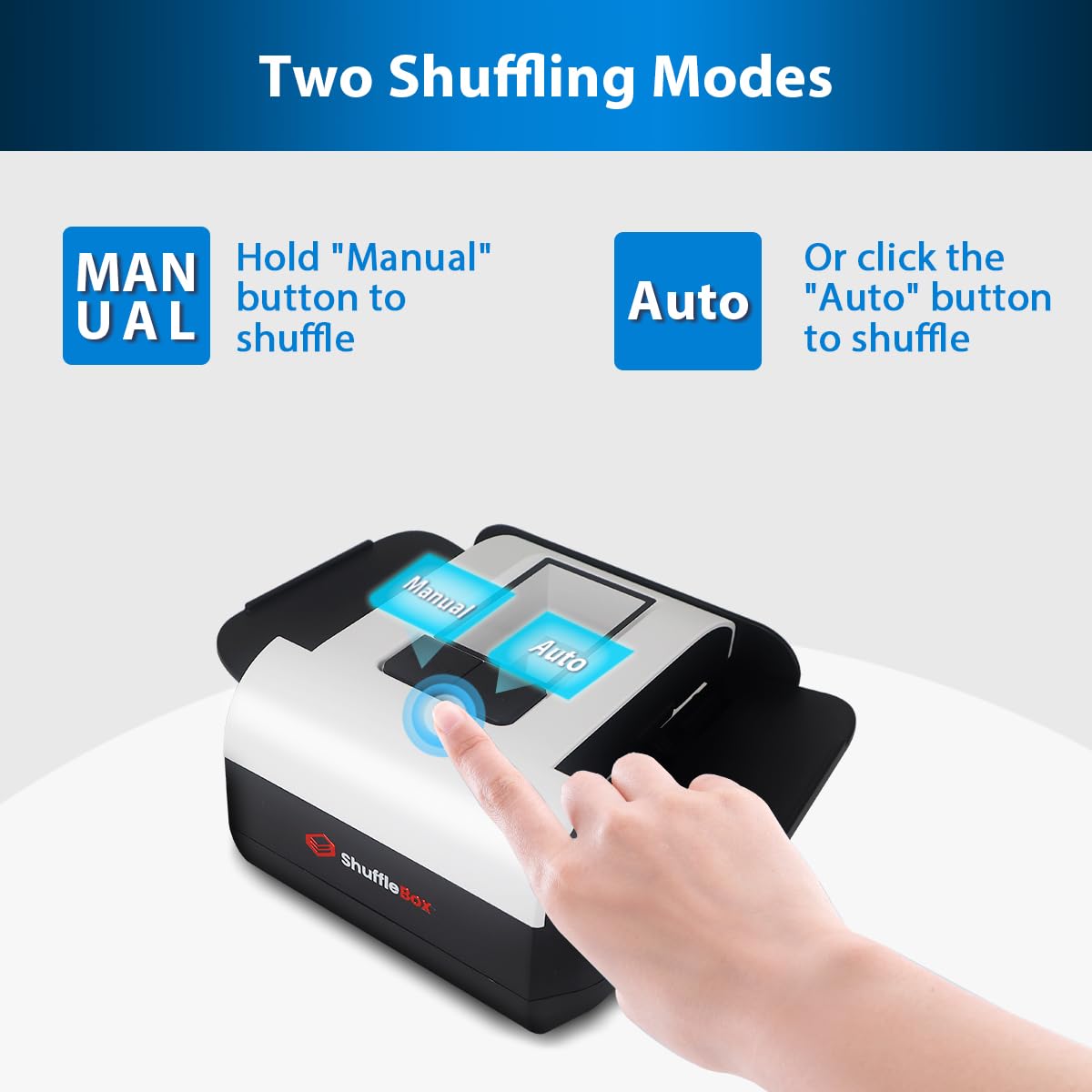 ShuffleBox S1 compact design fits on a coffee table or backpack.
