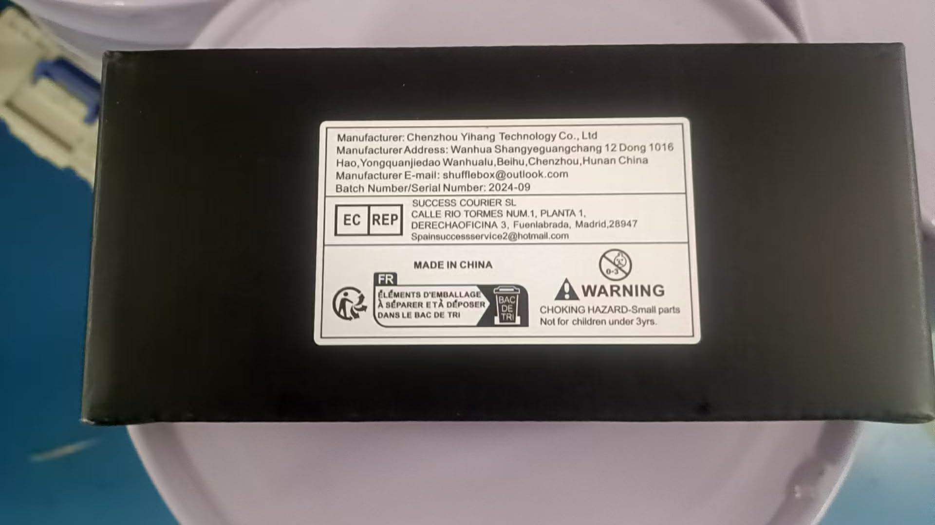 ShuffleBox S1 USB-C charging keeps power ready between games.