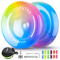 ShungRu K2 crystal yoyo yellow pink blue gradient for stylish beginner play