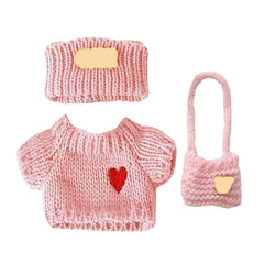 SHUOXUKE pink hat for 17cm dolls adds charm and quick accessorizing.