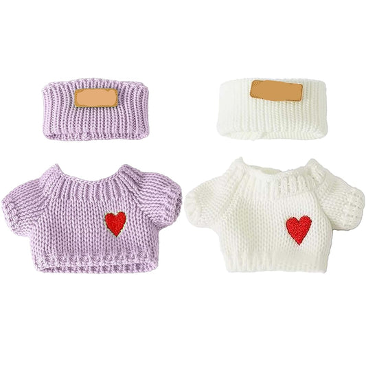 SHUOXUKE DollCloth PurplePant Purple: coordinated color pair for cute, ready-to-wear dolls.