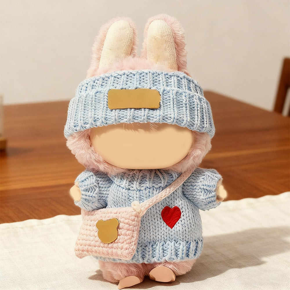 SHUOXUKE pink bag accessory for 17cm dolls, ideal for completing outfits.