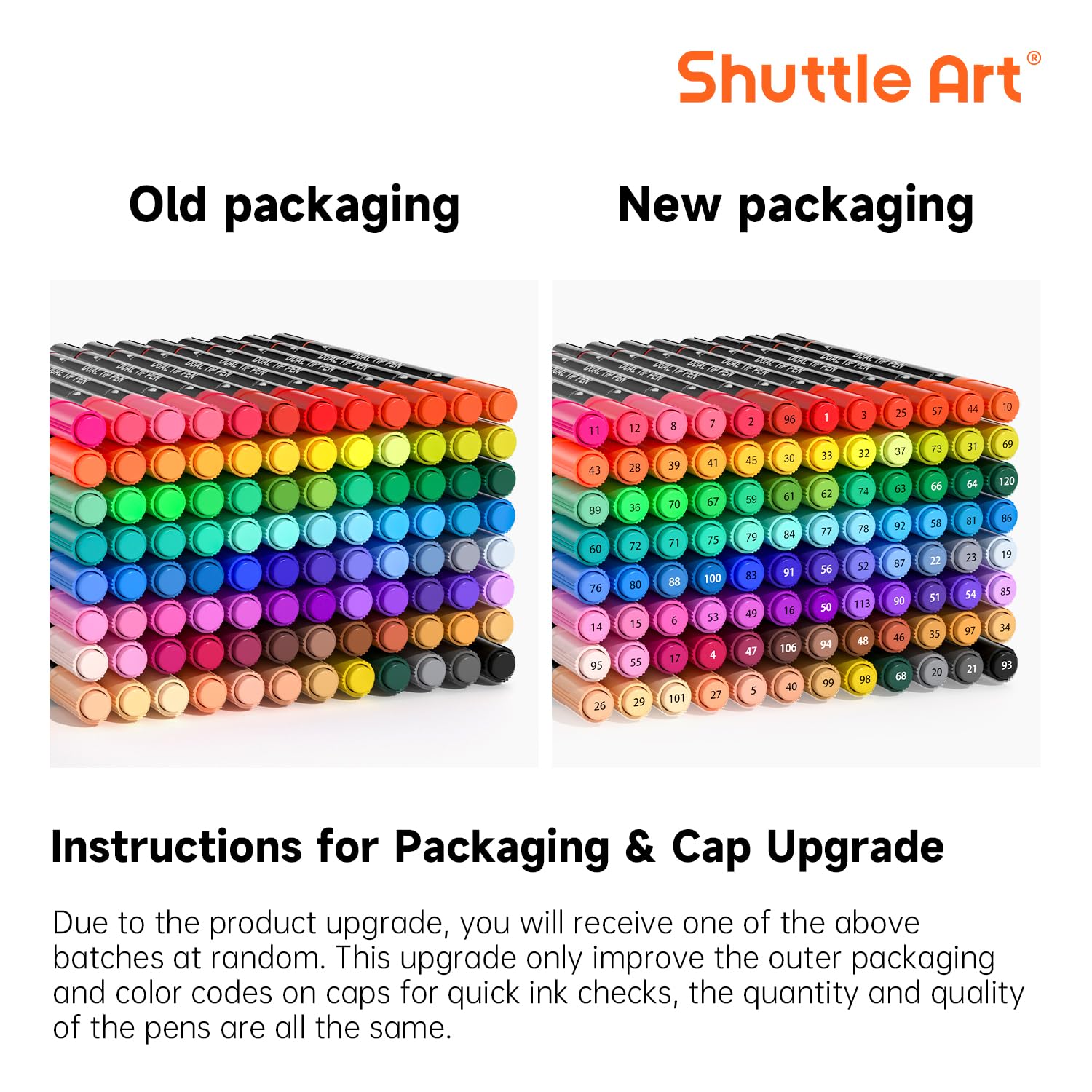 Shuttle Art 96-colour set suits both adults and kids for creative projects.