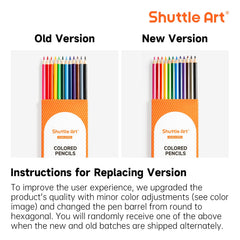 Shuttle Art back-to-school pencils ideal for projects.