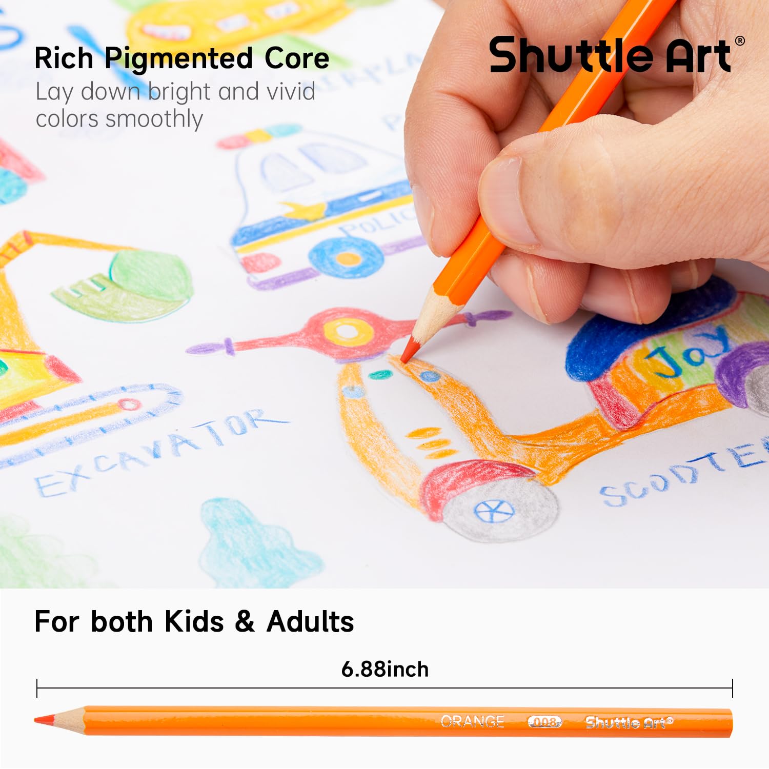 Shuttle Art classroom coloring kit for quick setup.