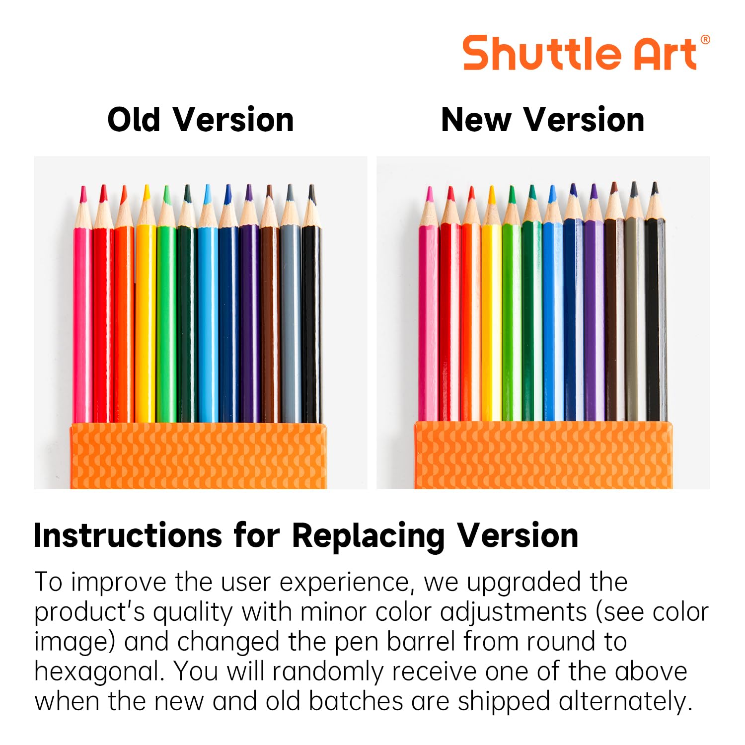 Shuttle Art pencils in classroom projects, perfect for art class.