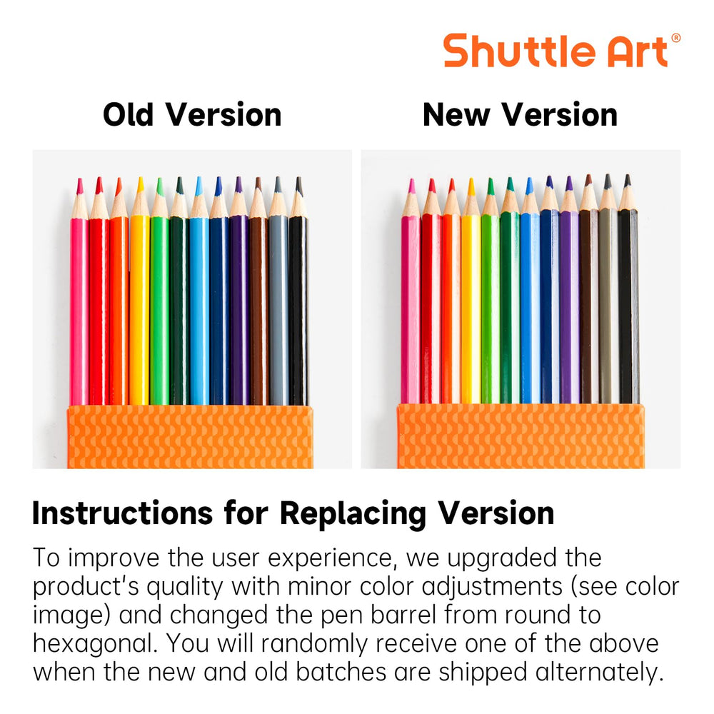 Shuttle Art pencils in classroom projects, perfect for art class.