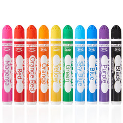 Shuttle Art Dot Markers cap close-up shows bright colors and easy grip.