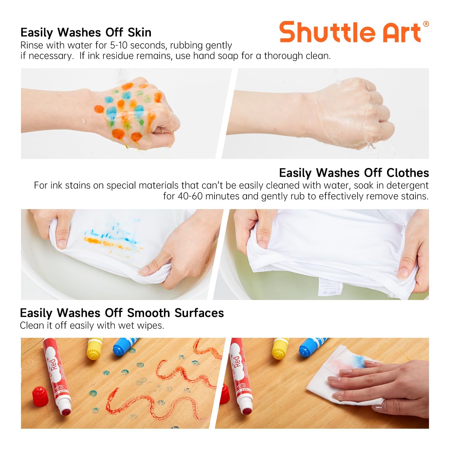 Shuttle Art vivid color collection ideal for patterns and crafts