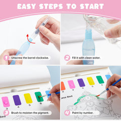 Shuttle Art color-recognition and hand-eye coordination practice