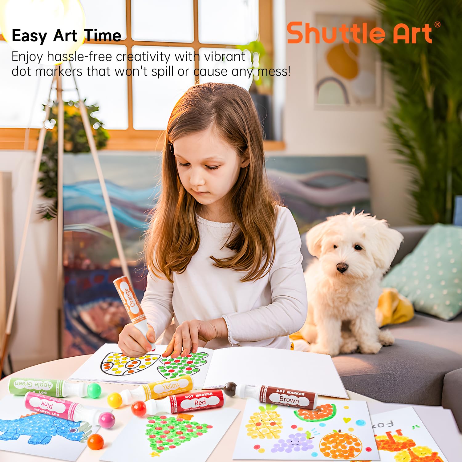 Shuttle Art product includes service guarantee for a worry-free purchase.