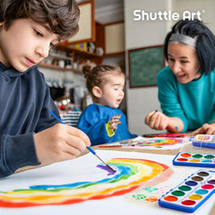 Shuttle Art non-toxic paints meet safety standards for children