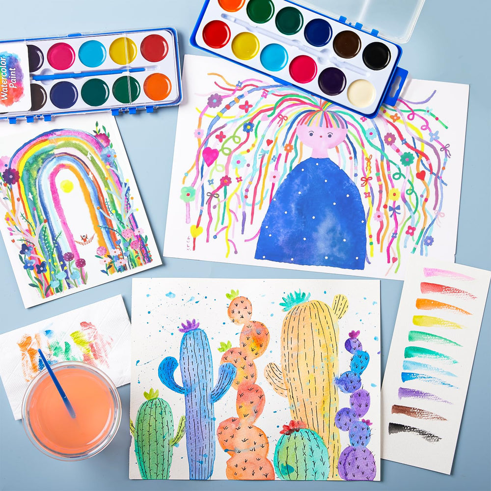 Shuttle Art removable lid doubles as a mixing palette for on-the-go