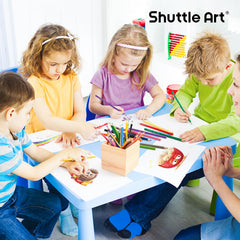 Shuttle Art safety-certified pencils meet ASTM-D4236 and EN71 standards.