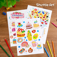 Shuttle Art non-toxic pencils meet safety standards for young artists.