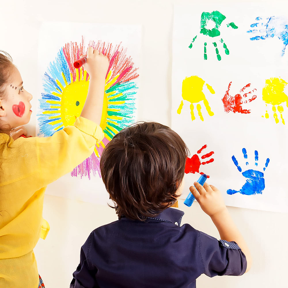 Safe non-toxic Shuttle Art tempera sticks meeting ASTM-D4236