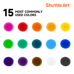 Shuttle Art Tempera Paint Sticks twistable design eases gripping for little artists