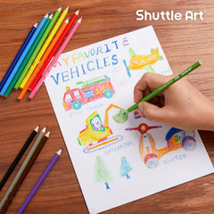 Shuttle Art vibrant colors support visual storytelling and blending in art.