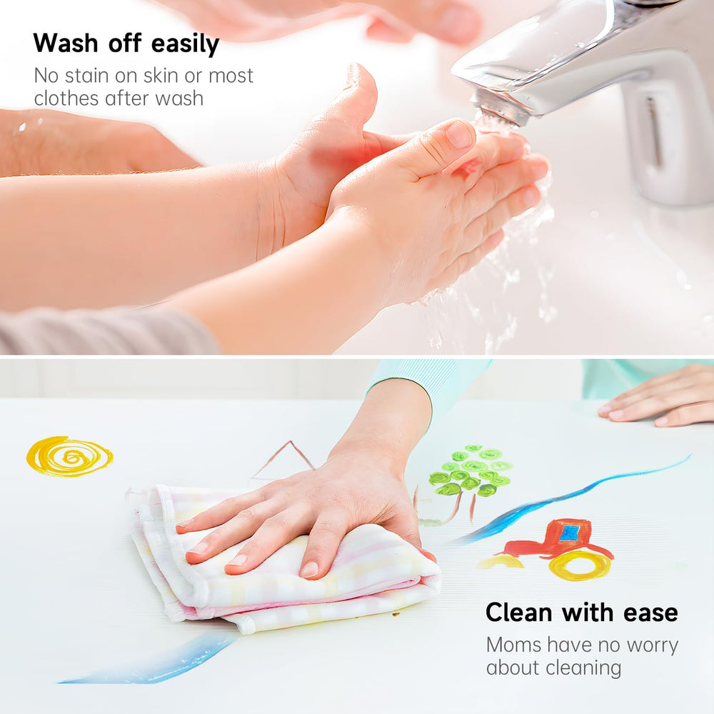 Shuttle Art waterproof smock to keep clothes clean during messy play