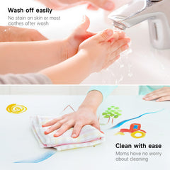 Shuttle Art waterproof smock to keep clothes clean during messy play