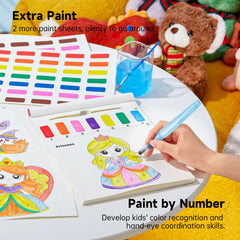 Shuttle Art extra pre-painted sheets extend playtime
