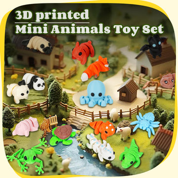 SHUWND gift mini animal set, a charming present for birthdays and holidays.